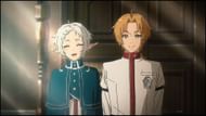 Sylphiette seen standing next to Rudeus in the anime series (Image via Bind)